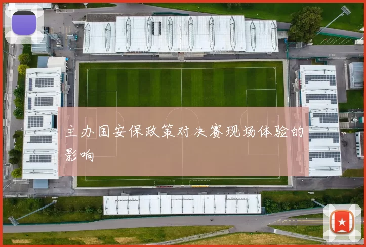 主办国安保政策对决赛现场体验的影响